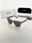 RAYBAN BLUE BROWN REVERSE 63