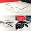 Cartier Silver Frame 215 Sunglasses