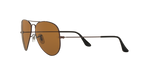 RB Aviator Classic Brown Brown UV-400 Sunglasses