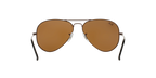 RB Aviator Classic Brown Brown UV-400 Sunglasses