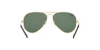 RB Aviator Classic Gold G-15 UV-400 Sunglasses