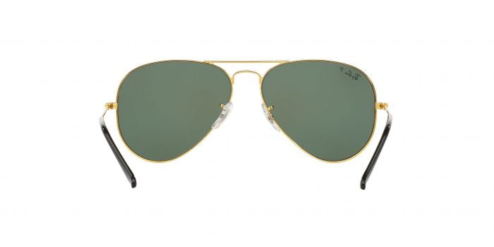RB Aviator Classic Gold G-15 UV-400 Sunglasses