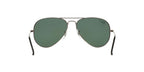 RB Aviator Classic Silver G-15 UV-400 Sunglasses