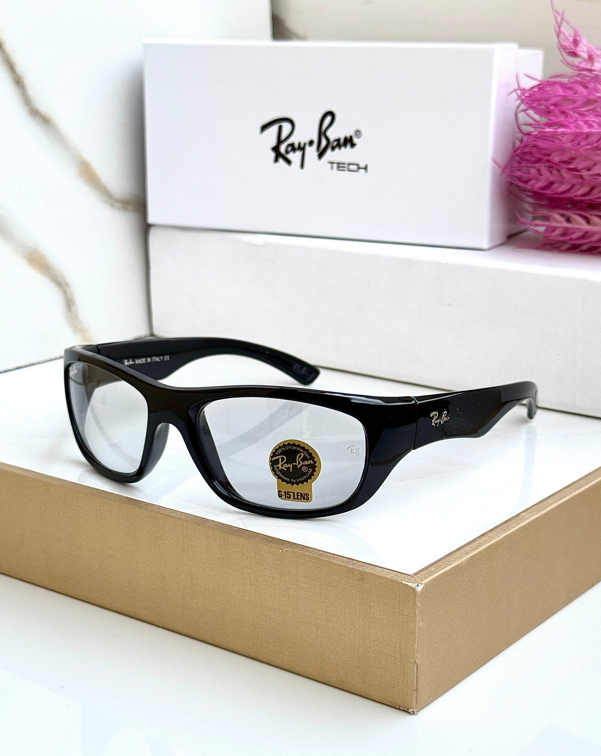 RB 4177 BLACK DAY-NIGHT UV-400 SUNGLASSES