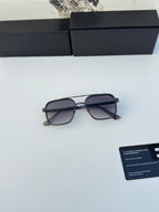 D'YAVOL KING KHAN GUN GREEN DOUBLE SHADED UV-400 SUNGLASSES