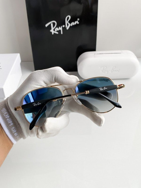 Rayban gold blue shade 3517