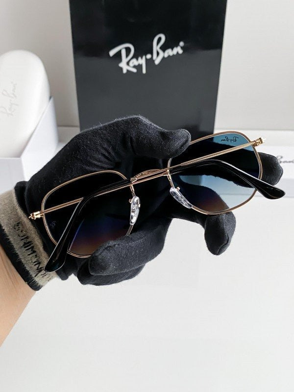 Rayban gold blue shade 3548