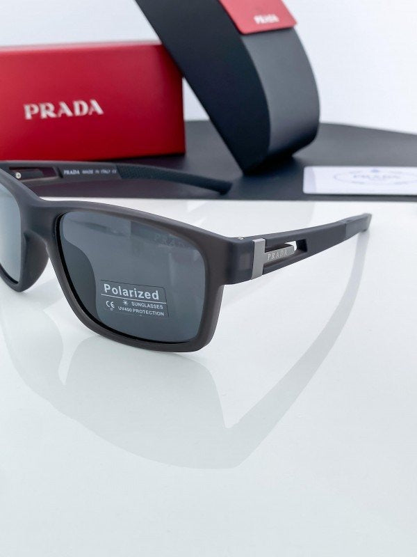 Prada Grey Black 9915 Sunglasses