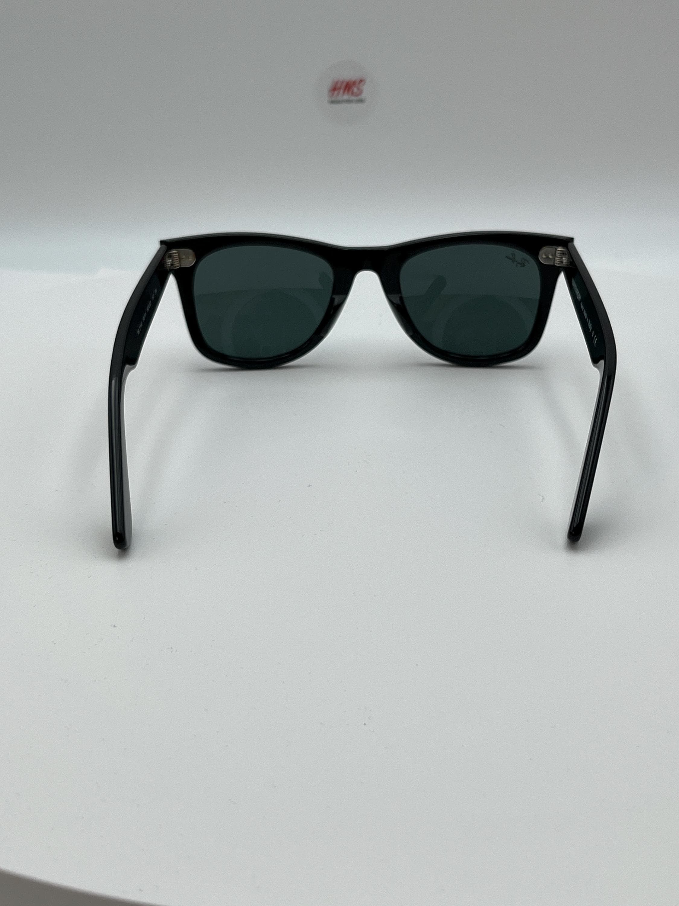 Classic Wayfarer-Style Sunglasses – Black Frame with Grey Lenses | Unisex Retro Eyewear