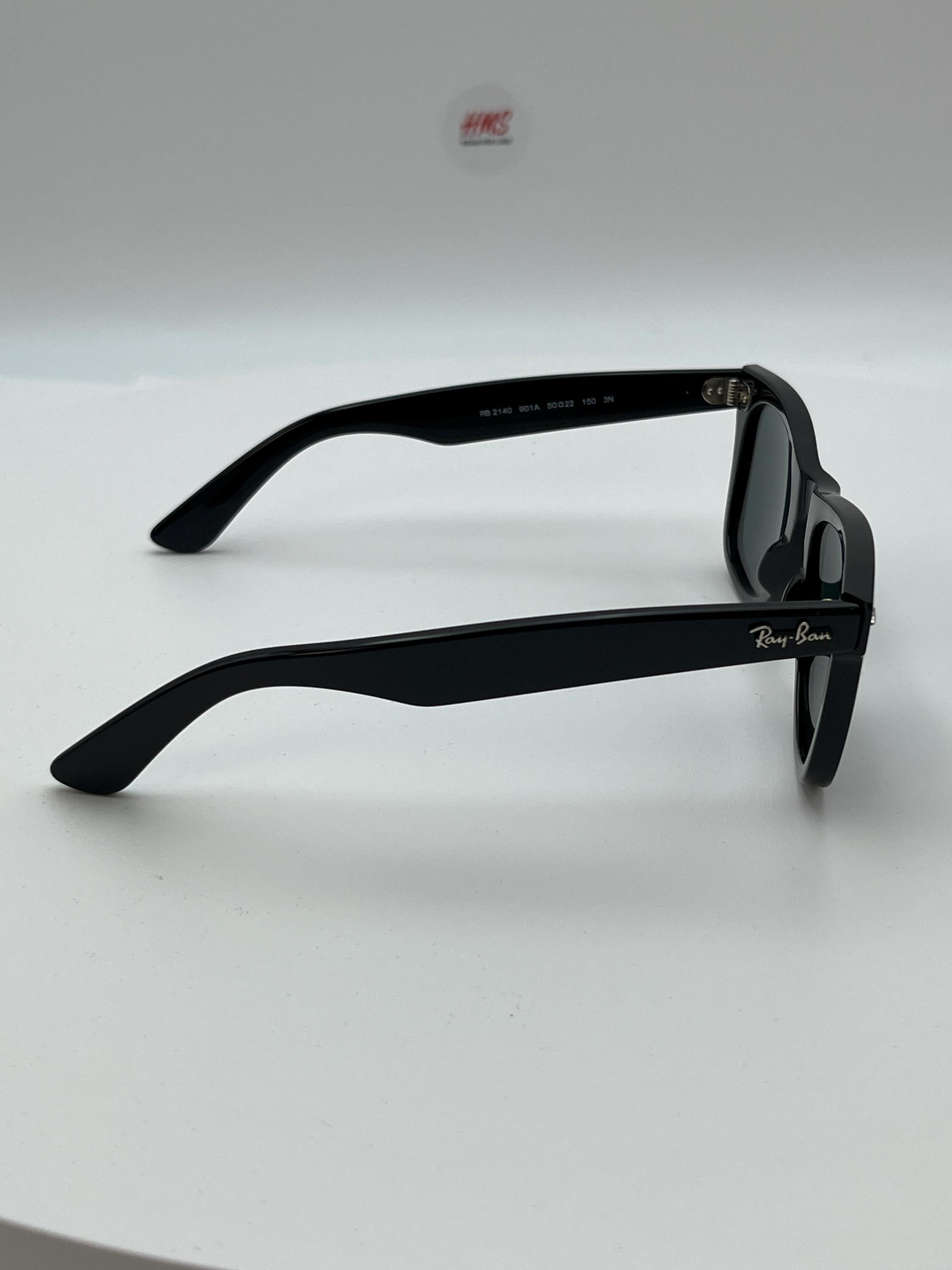 Classic Wayfarer-Style Sunglasses – Black Frame with Grey Lenses | Unisex Retro Eyewear