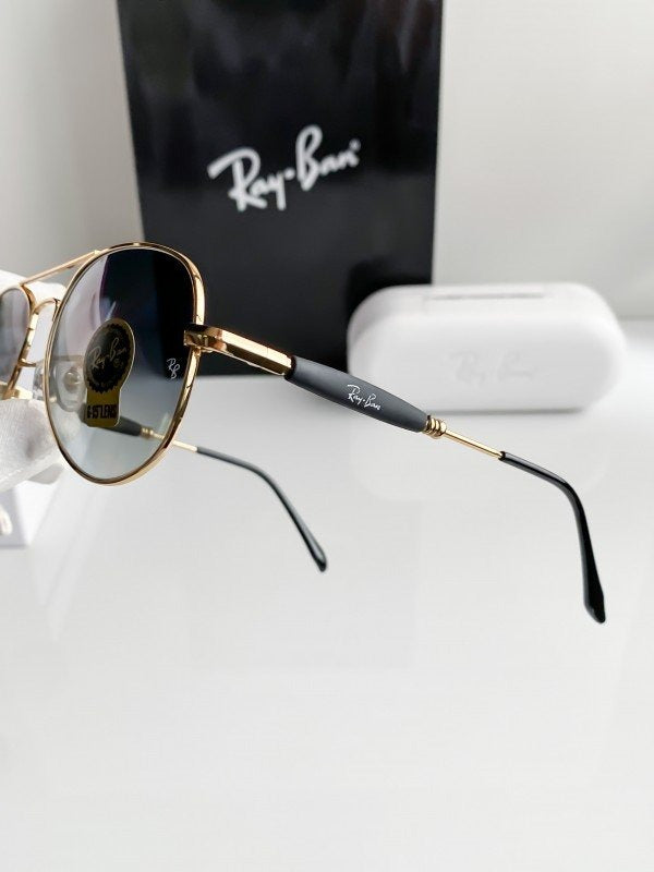 Rayban gold blue shade 3517