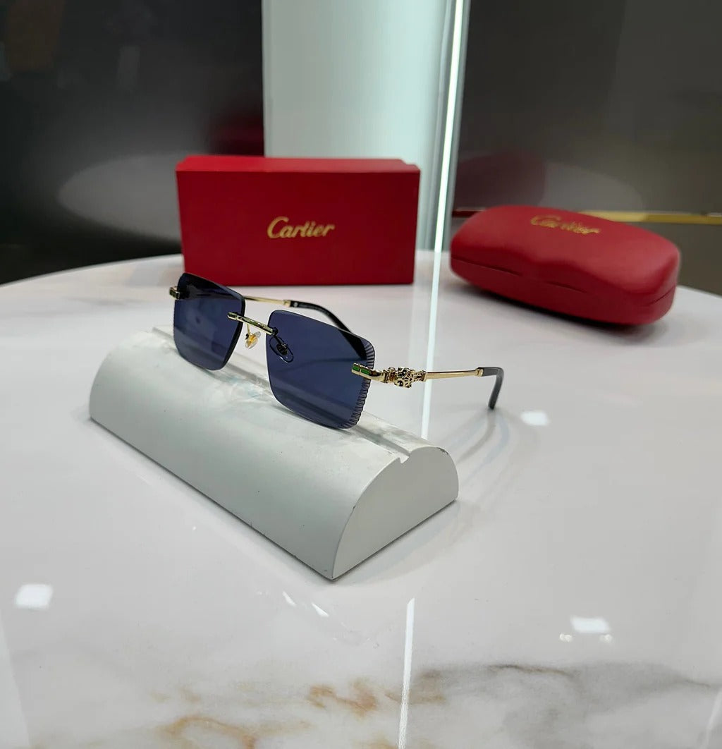 Cartier 7203 Gold Black Ultimate Luxury Shade Main image