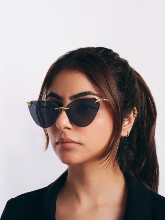 SALTY - Boho Rimless Chic Shades for Girls SG0029-G-BK