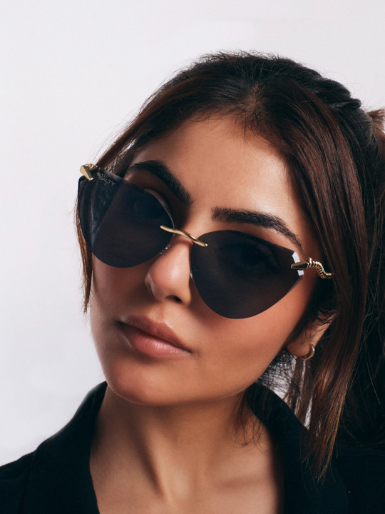 SALTY - Boho Rimless Chic Shades for Girls SG0029-G-BK