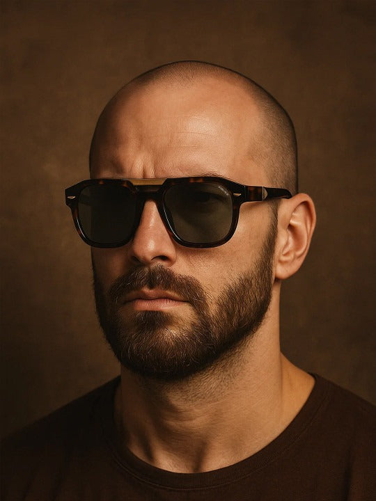 Police Men Square Sunglasses
