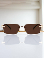 Roadster - The Lifestyle Co. Unisex Rectangle Sunglasses With UV Protected Lens upstock