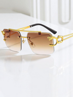 DressBerry - Women Square Sunglasses with UV Protected Lens Dress 5823