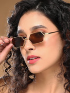 HAUTE SAUCE - Women The Bash Geometric Sunglass