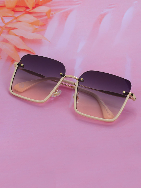 Carlton London - Women Premium Oversized Sunglasses with UV Protected Lens CLSW313