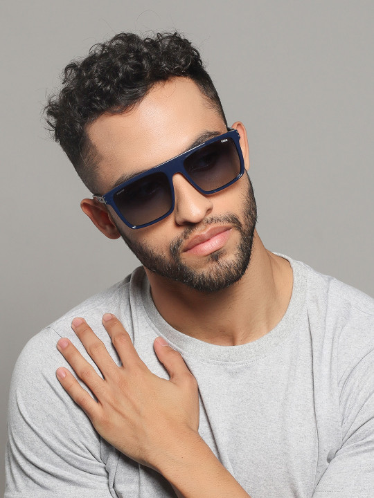 IDEE - Men Square Sunglasses with UV Protected Lens IDS2956C4SG