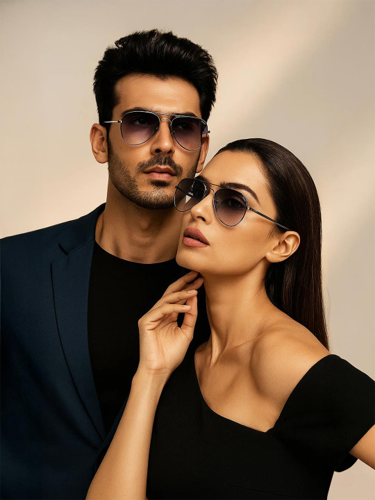 IDEE - Unisex Lens & Aviator Sunglasses With UV Protected Lens