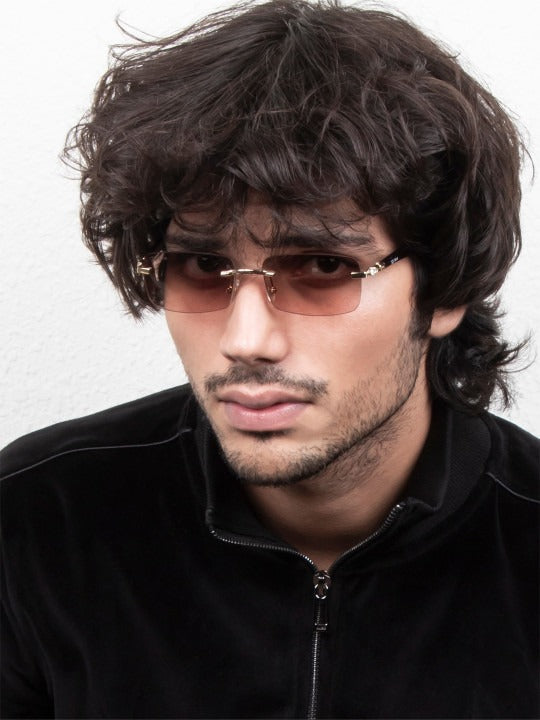 Ted Smith Rectangle Sunglasses