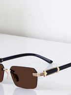 Roadster - The Lifestyle Co. Unisex Rectangle Sunglasses With UV Protected Lens upstock