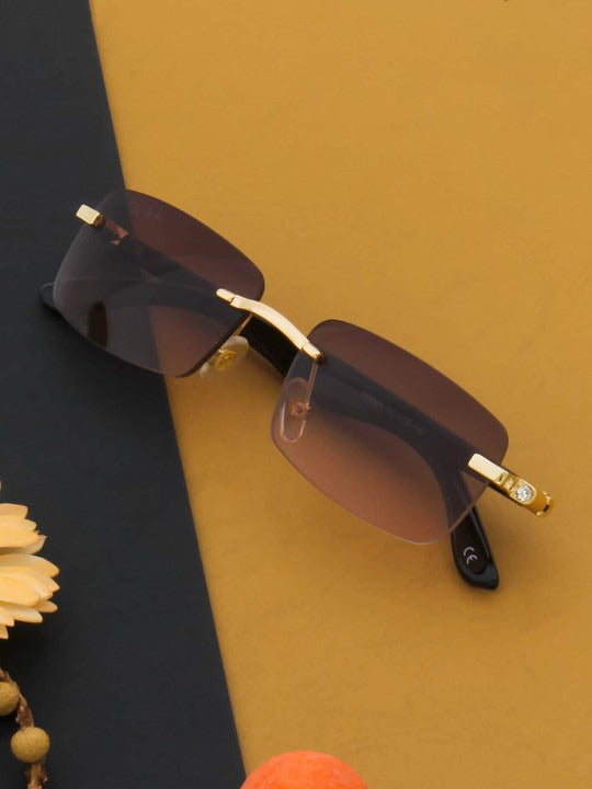 Ted Smith Rectangle Sunglasses