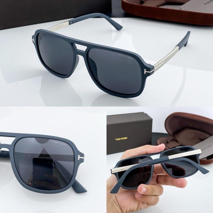 Tom Ford Matte Grey 22 Sunglasses