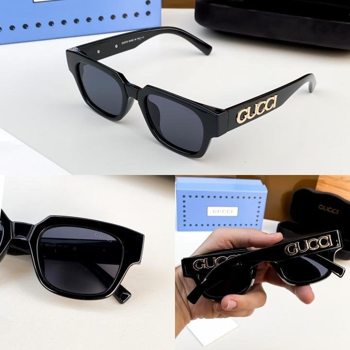 Gucci Gold Black 2321 Sunglasses