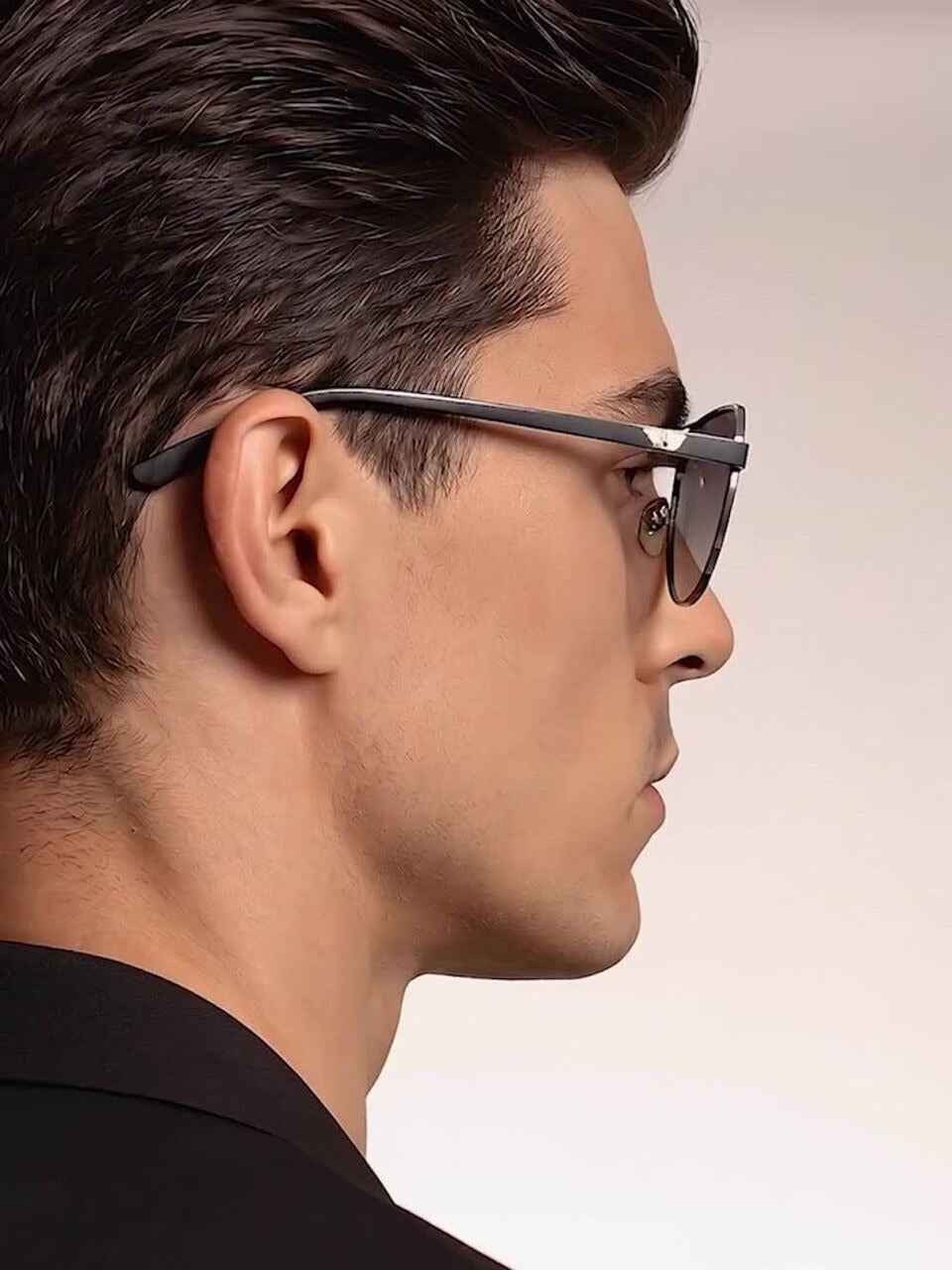 Police Men Aviator Sunglasses with UV Protected Lens Secondary image