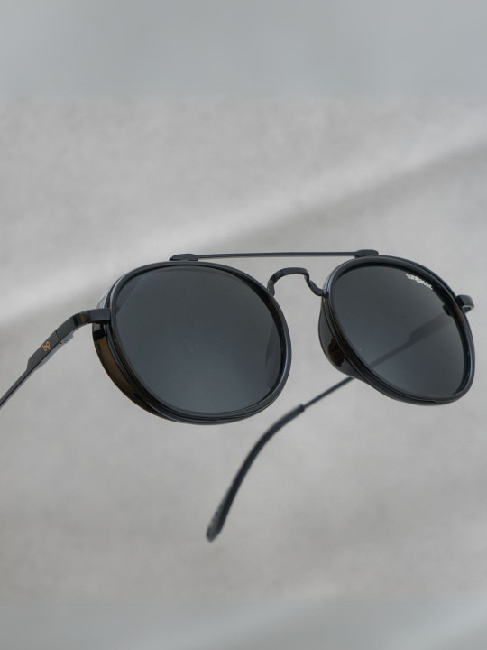 Metal Frame Round Sunglasses