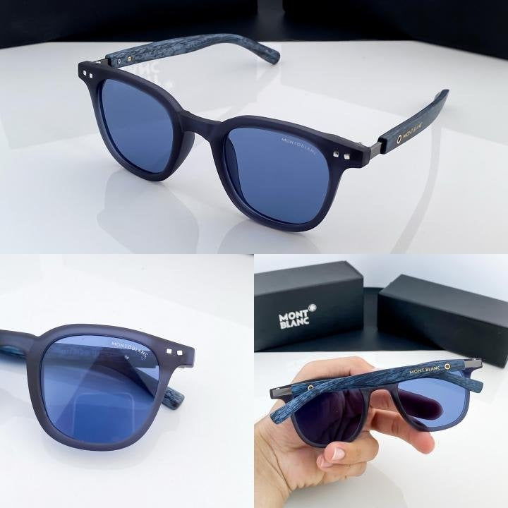 Mont Blanc Blue 5142 Sunglasses