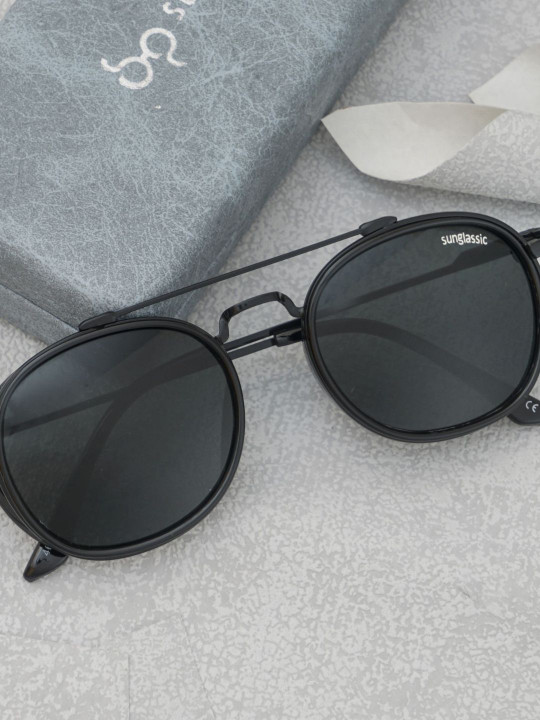 Metal Frame Round Sunglasses