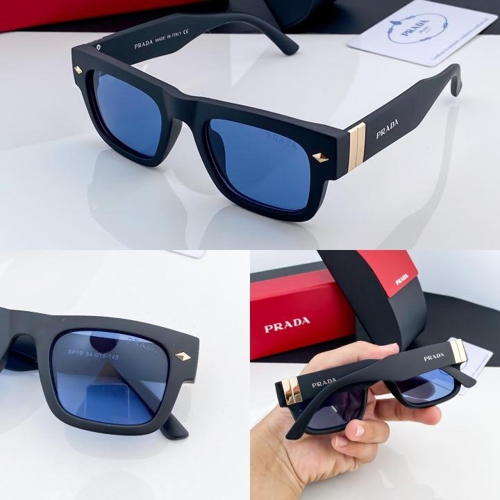 Prada Black Blue SP19 Sunglasses