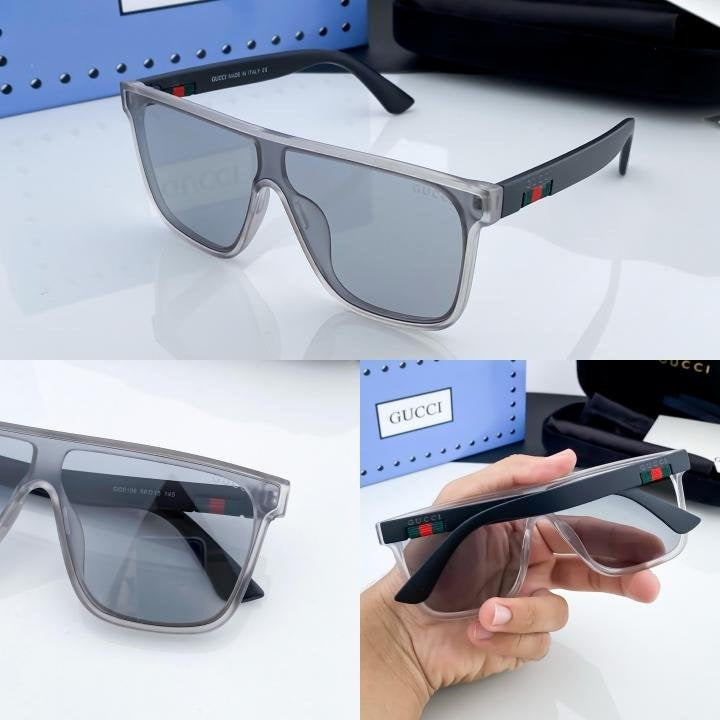 Gucci Grey Black 106 Sunglasses
