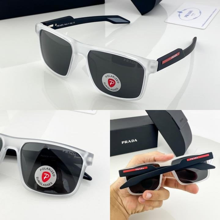 Prada Black White 2438 Sunglasses