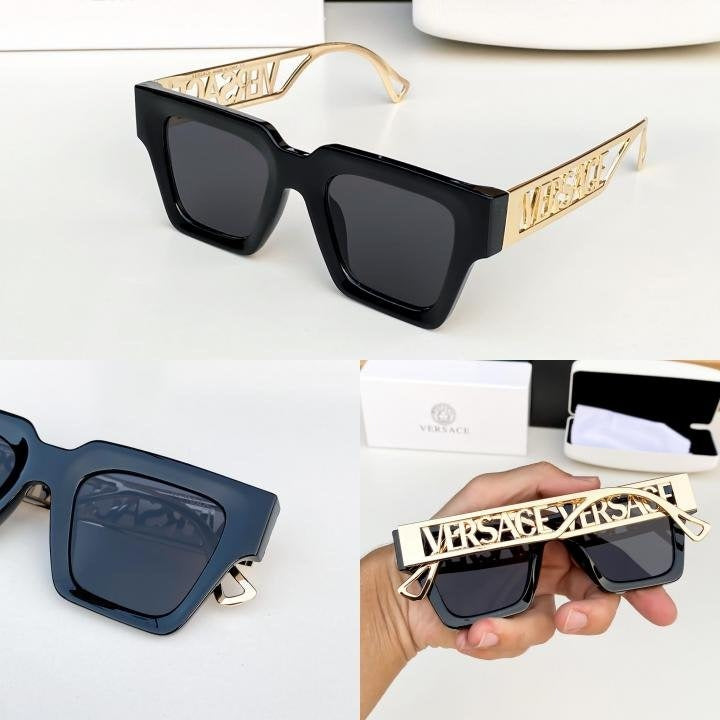 Versace Gold Black 8800 Sunglasses