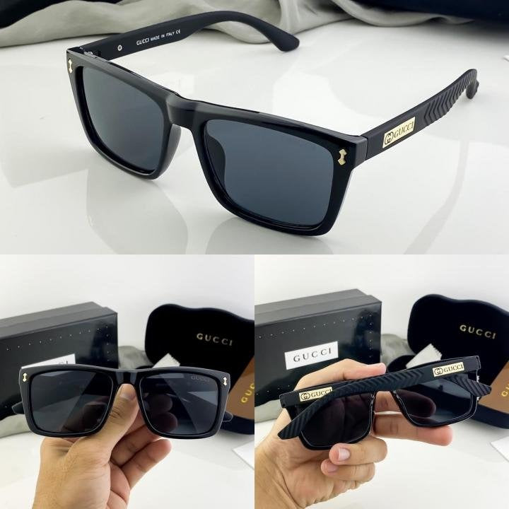 Gucci Black 3700-25 Sunglasses
