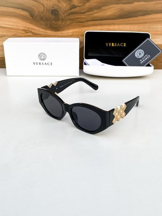 Versace Gold Black 4200 Sunglasses Main image