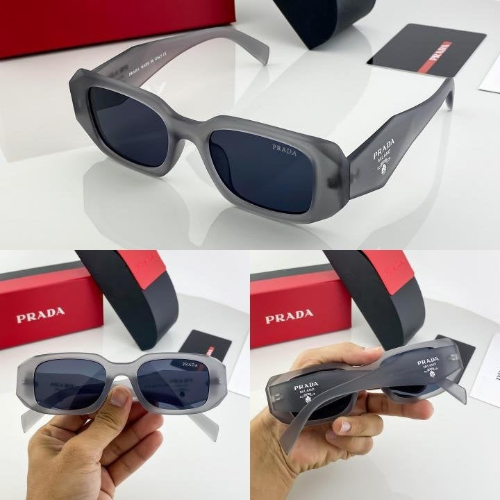 Prada Grey Black 8946 Sunglasses