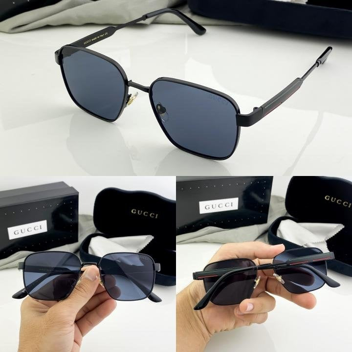 Gucci Black M15-26 Sunglasses