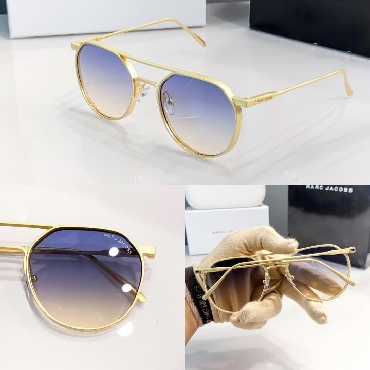 MARC JACOBS GOLD BLUE SHADED 5054