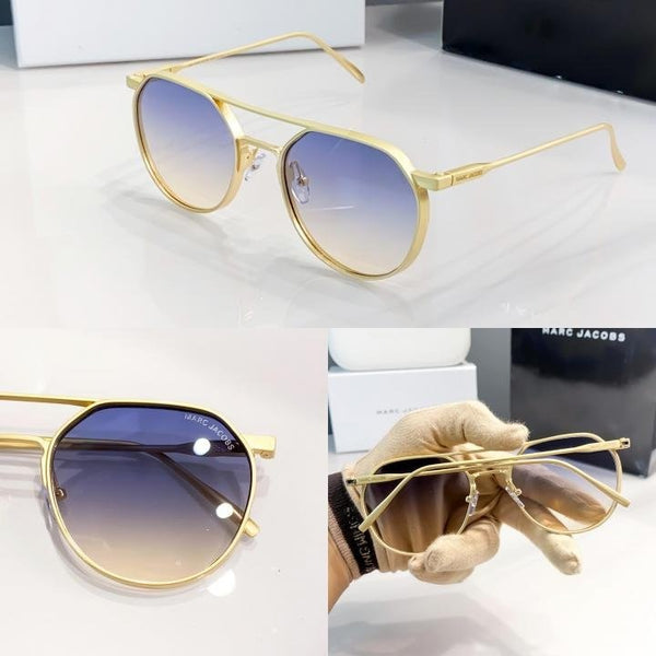 MARC JACOBS GOLD BLUE SHADED 5054