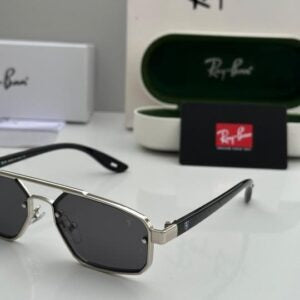 RAYBAN SILVER BLACK 101653