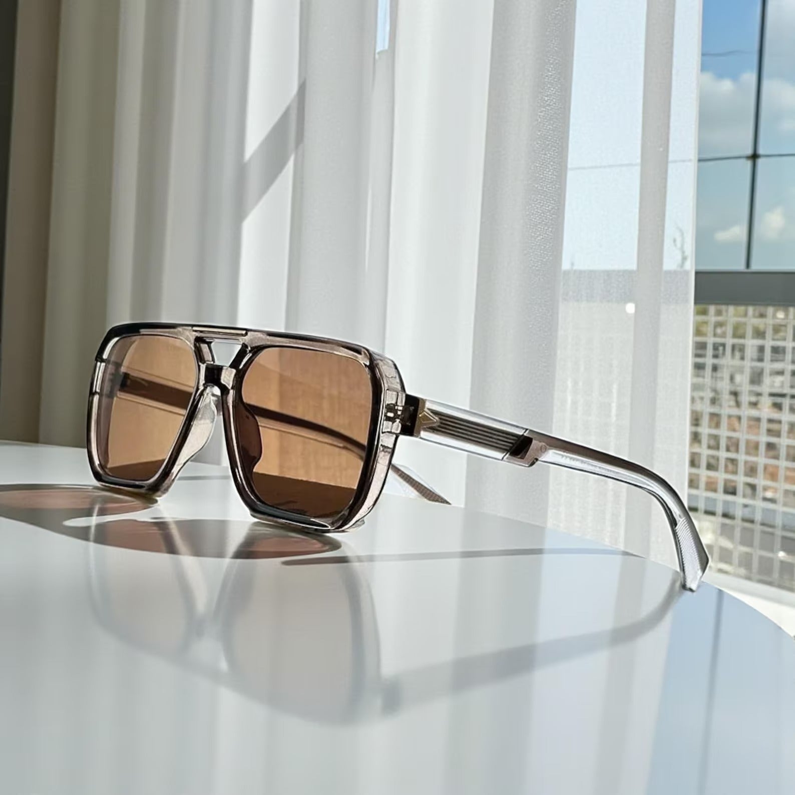 Vintage UV Protection Sunglasses – Unisex Outdoor Travel Shades Gift