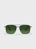 SAM & MARSHALL VEIN -  Square Sunglasses UV Protected Lens VEIN_GREEN_GREEN_2930