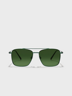 SAM & MARSHALL VEIN -  Square Sunglasses UV Protected Lens VEIN_GREEN_GREEN_2930