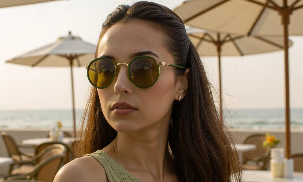 Round Full Frame Sunglasses