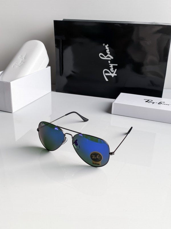 RAYBAN BLACK BLUE MERCURY 3025 SUNGLASSES Main image